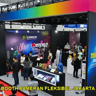 booth pameran fleksibel Jakarta